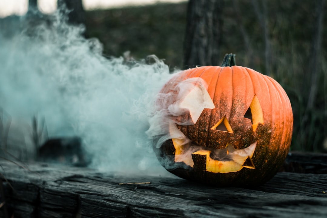 Photo Spooky pumpkins